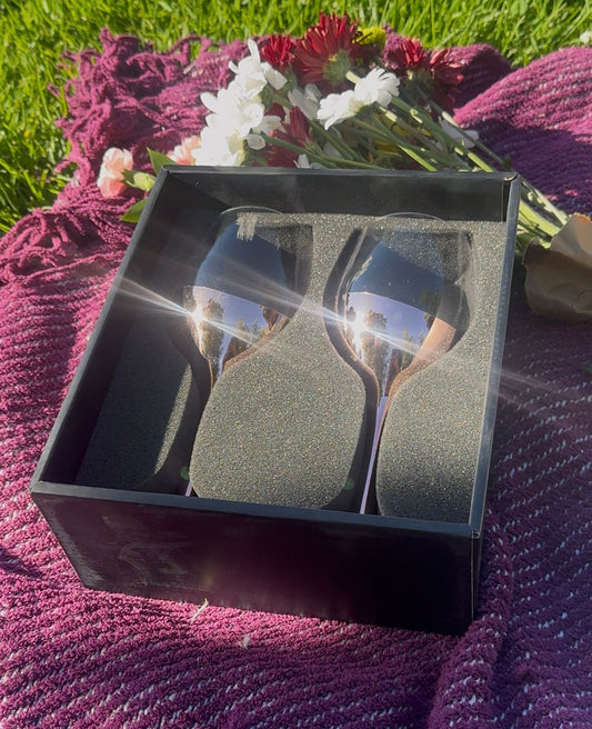 Set De 2 Copas De Vino de cobre