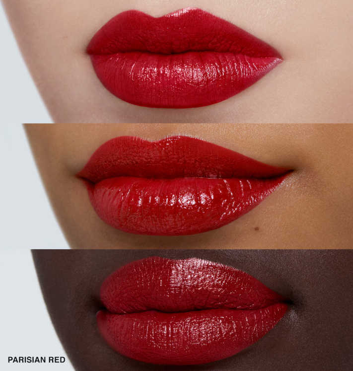 Labial Bobbi Brown Luxe Lip Color parisian red