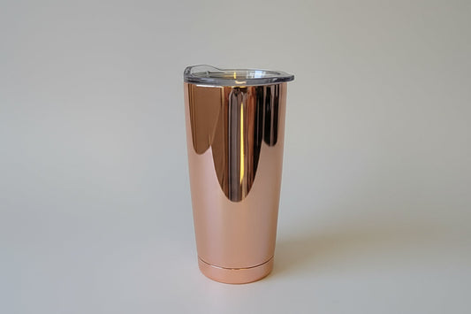 Vaso Térmico revestido de cobre con tapa Hermética 600 Ml