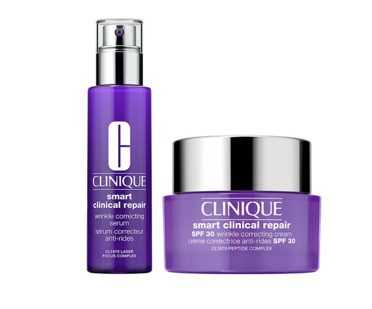 Set Clinique Smart Clinical Repair: Serum 50ml + Crema 50ml