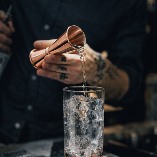 Medidor de Tragos Jigger de Cobre 20ml Y 50ml